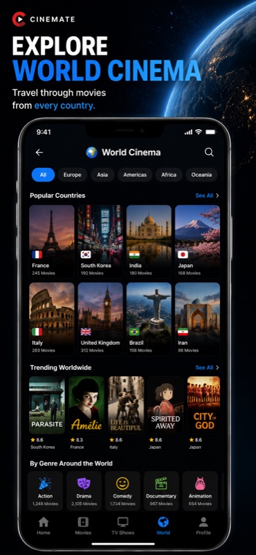 Cinemate — explore world cinema